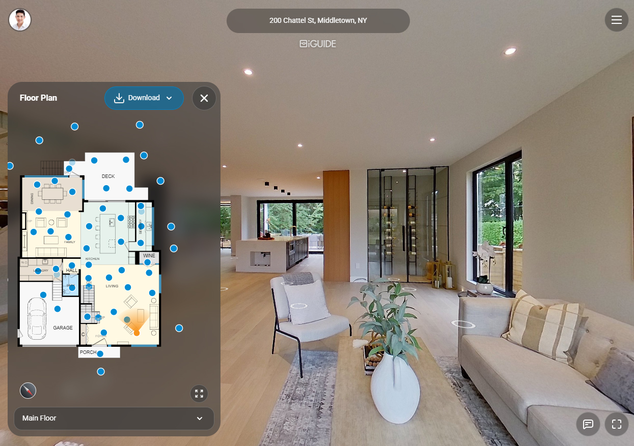 Visite virtuelle pour hébergements et hôtellerie - Perco Design.