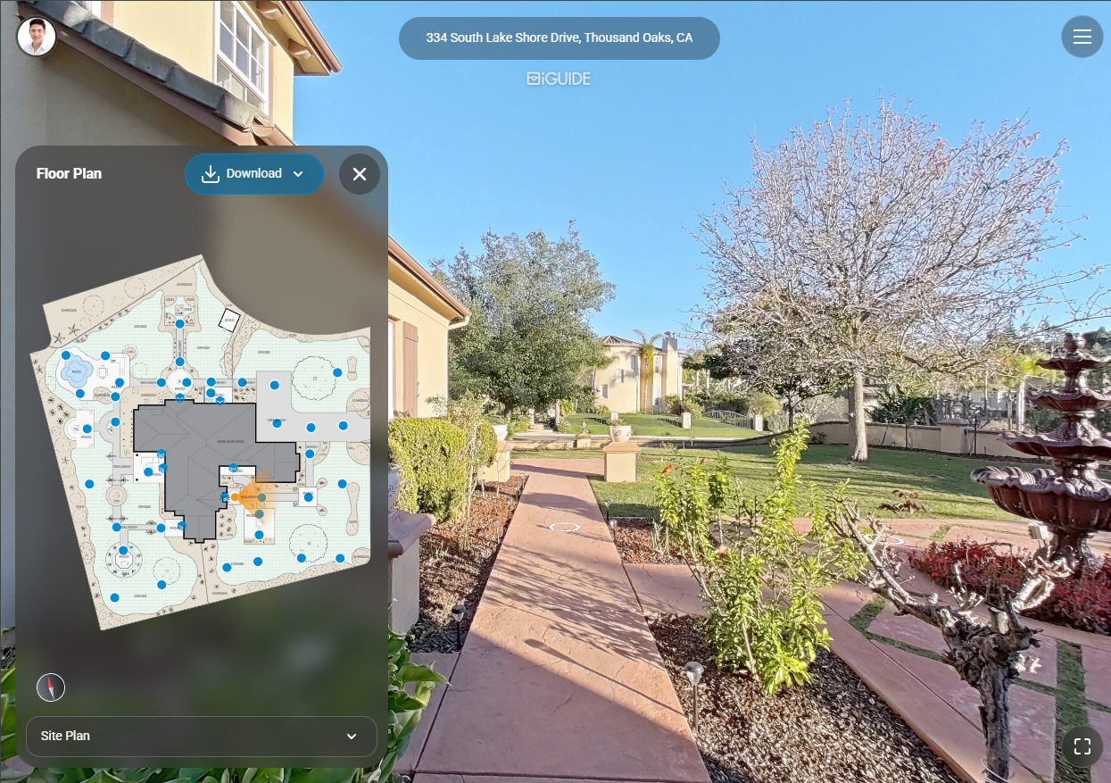 Visite virtuelle 3D pour paysagement - Perco Design.
