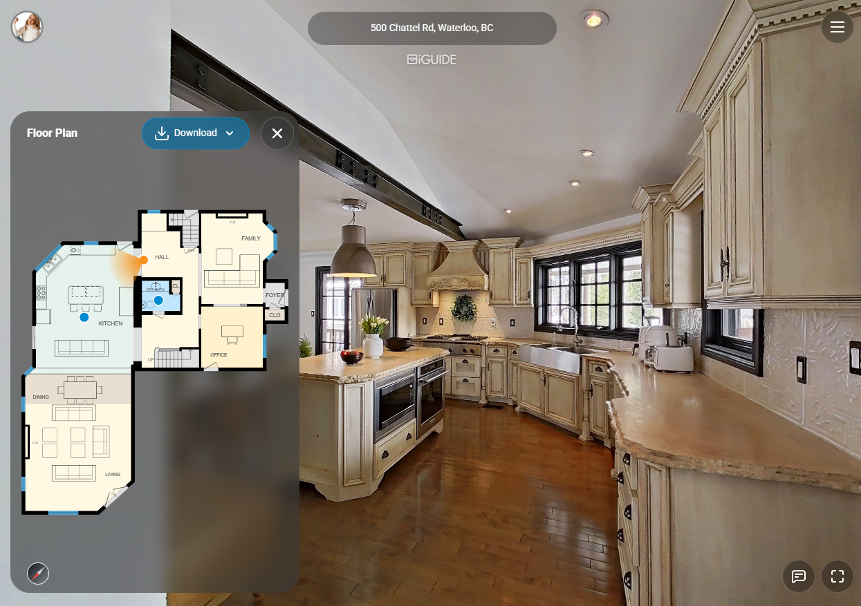 Visite virtuelle 3D pour courtiers et agences immobilières - Perco Design.