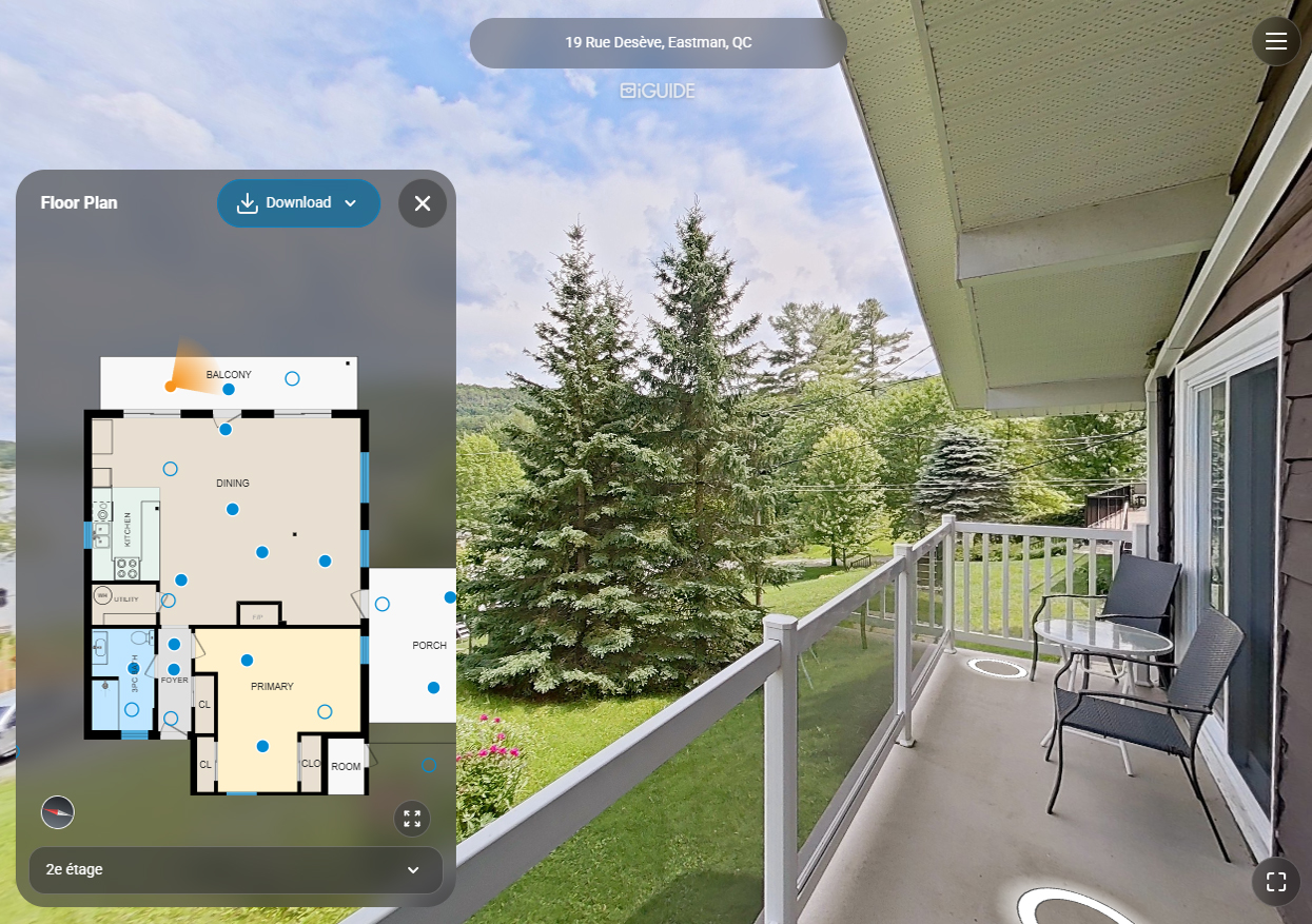 Visite virtuelle pour architectes et designers.