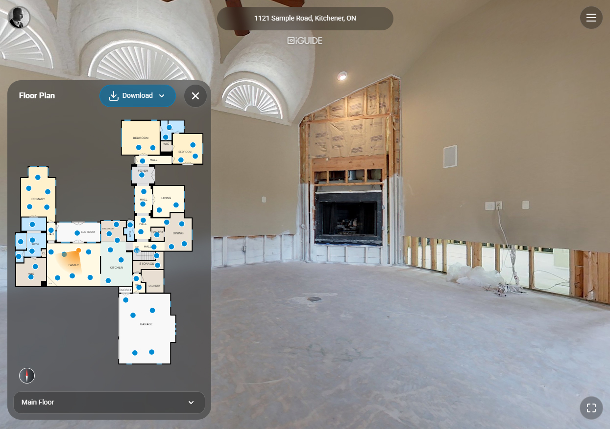 Visite virtuelle 3D pour l'inspection pré-achat et prévente - Perco Design.